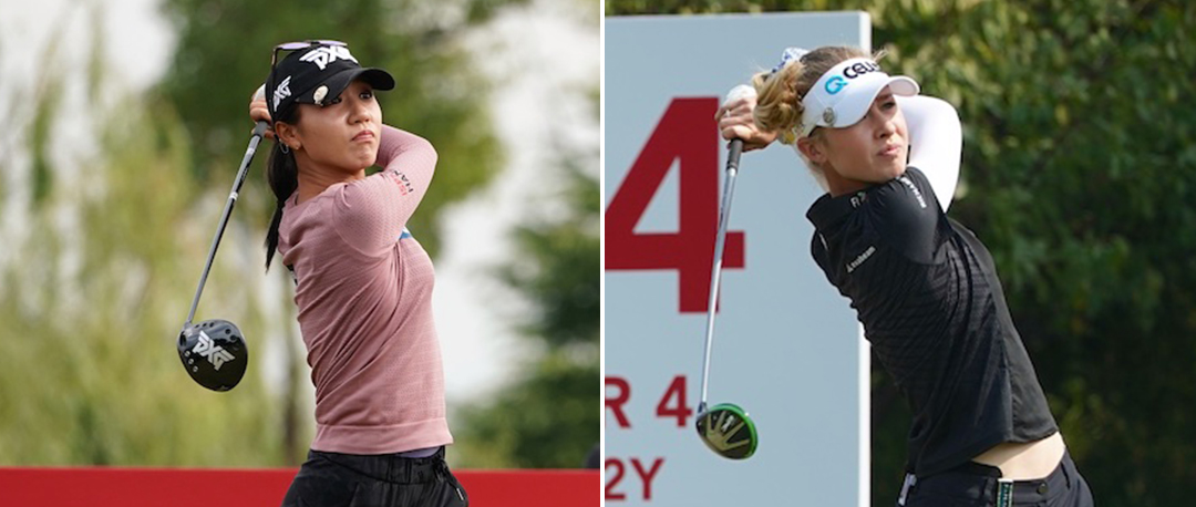 奥运冠军高宝璟（左）、内莉-科达（右）在别克LPGA锦标赛.jpg