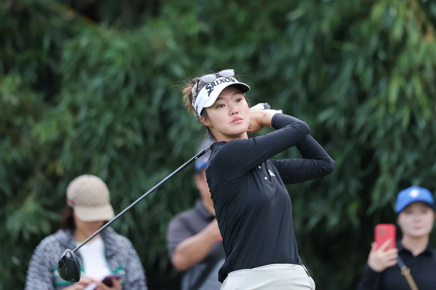 崔慧珍别克LPGA锦标赛第二轮保持领先，殷若宁-2领跑中国军团